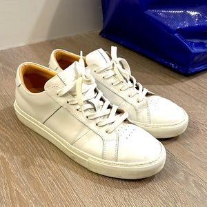 Greats all white leather shoes US size 9 fits like a 10